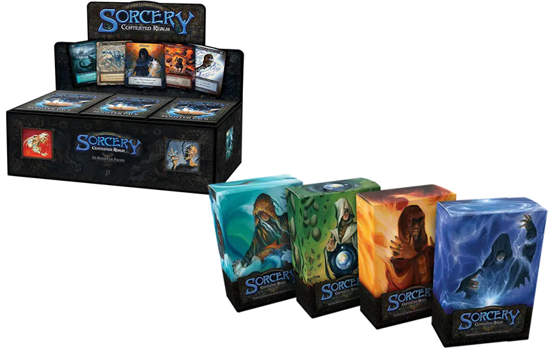 Beta Precon Decks + Beta Booster Box – Sorcery Contested Realm Europe