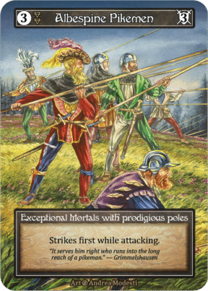 Albespine Pikemen Beta Foil