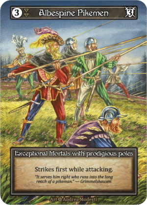 Albespine Pikemen Alpha Foil