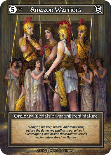 Amazon Warriors Alpha Foil