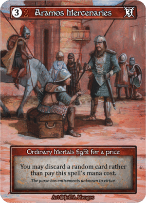 Aramos Mercenaries Beta Foil