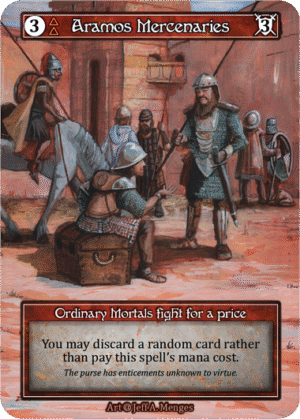 Aramos Mercenaries Alpha Foil