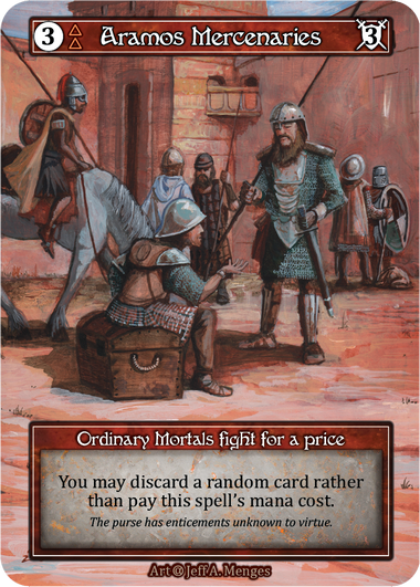 Aramos Mercenaries Alpha Foil