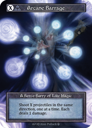Arcane Barrage Foil