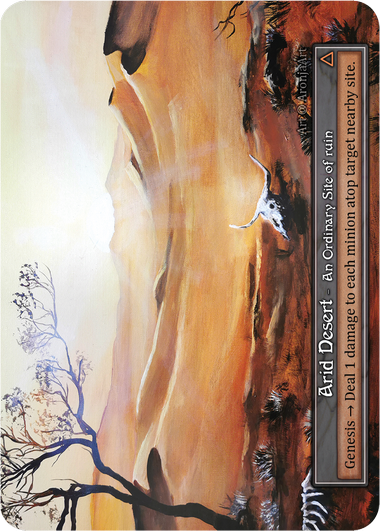 Arid Desert Alpha Foil
