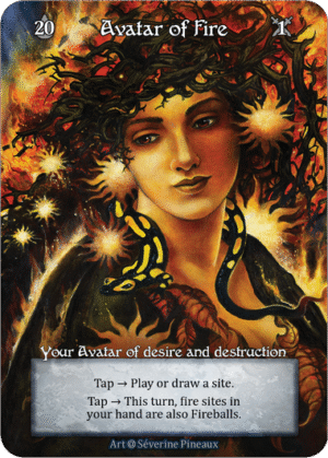 Avatar of Fire Alpha Foil