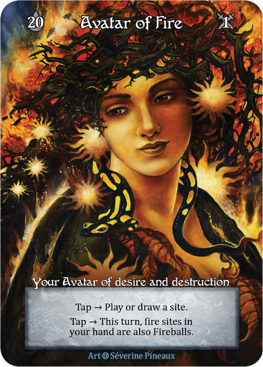 Avatar of Fire Alpha Foil