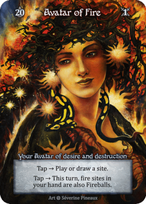 Avatar of Fire Alpha