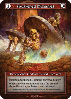 Awakened Mummies Alpha Foil