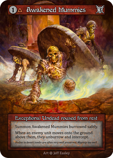 Awakened Mummies Alpha