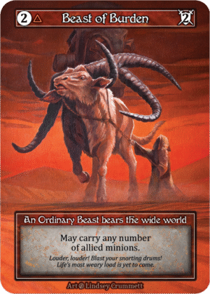 Beast of Burden Beta Foil