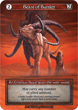 Beast of Burden Alpha Foil