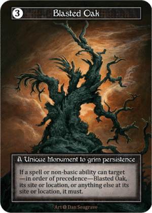 Blasted Oak Alpha Foil