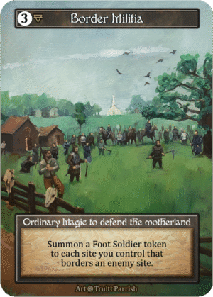 Border Militia Beta Foil