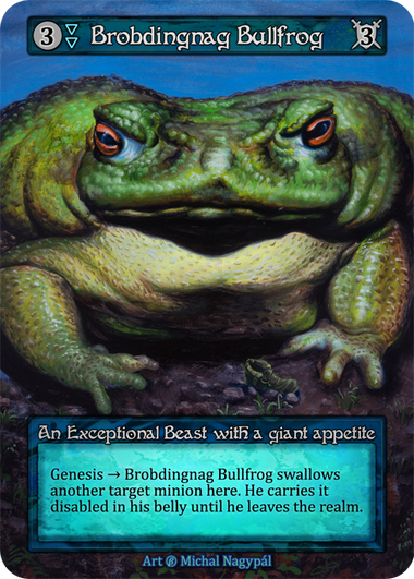 Brobdingnag Bullfrog Beta