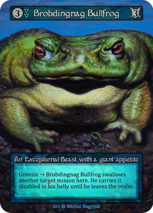 Brobdingnag Bullfrog Alpha