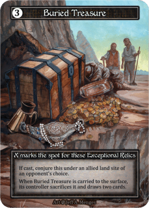 Buried Treasure Beta Foil