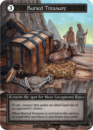 Buried Treasure Alpha Foil