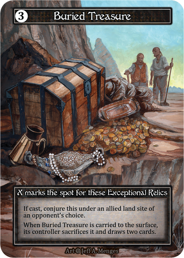 Buried Treasure Alpha Foil