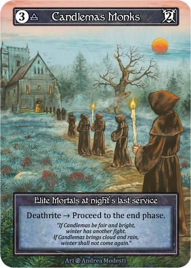 Candlemas Monks Beta Foil