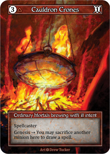 Cauldron Crones Alpha Foil