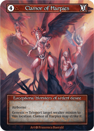 Clamor of Harpies Alpha Foil