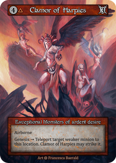 Clamor of Harpies Alpha