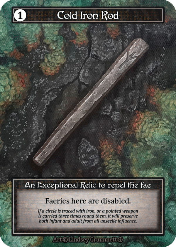 Cold Iron Rod Foil