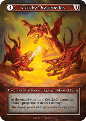 Colicky Dragonettes Alpha Foil