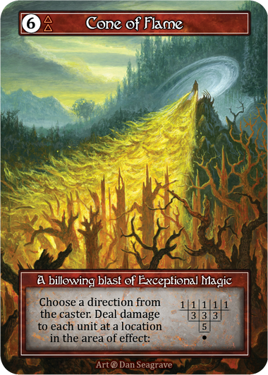 Cone of Flame Beta Foil