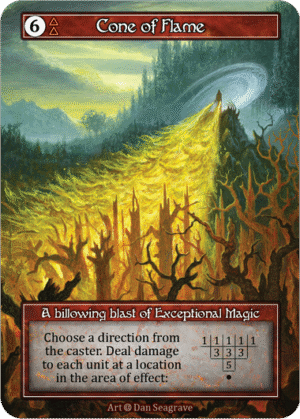 Cone of Flame Alpha Foil