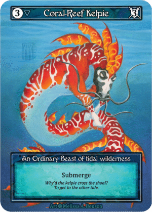 Coral-Reef Kelpie Alpha Foil