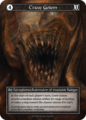 Crave Golem Beta Foil