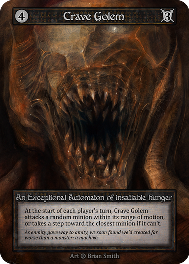 Crave Golem Alpha