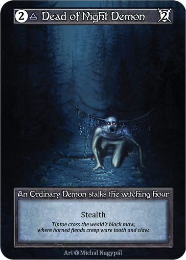 Dead of Night Demon Alpha Foil