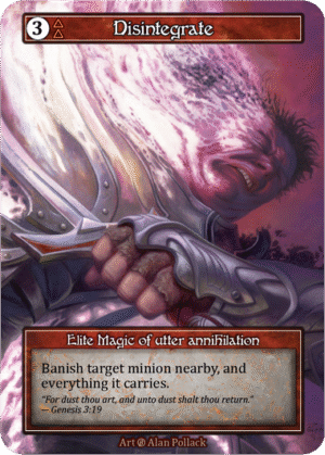 Disintegrate Beta Foil