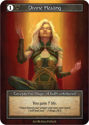 Divine Healing Alpha Foil