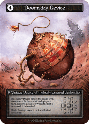 Doomsday Device Alpha Foil