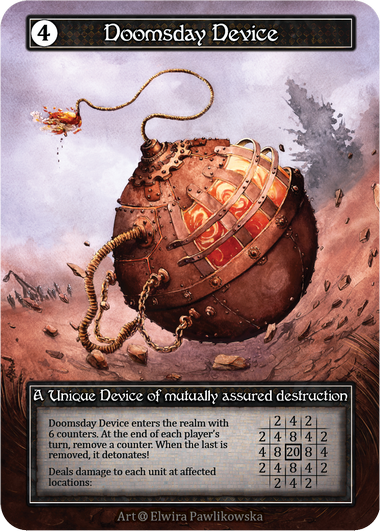 Doomsday Device Alpha Foil