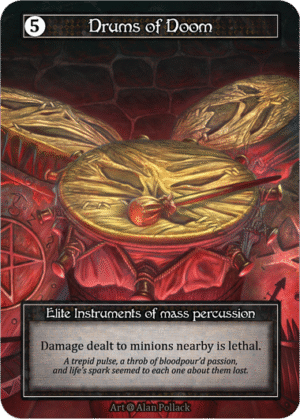Drums of Doom Alpha Foil