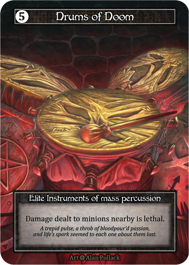 Drums of Doom Alpha Foil