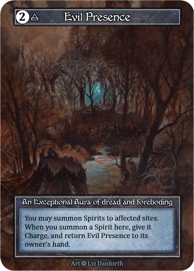 Evil Presence Alpha Foil
