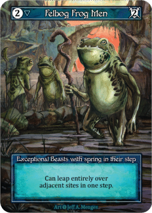 Felbog Frog Men Alpha Foil