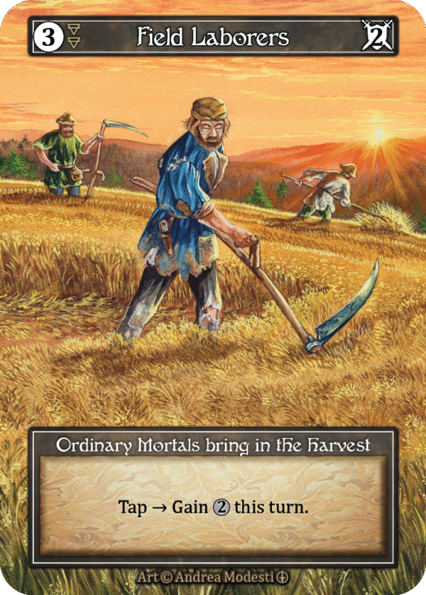 Field Laborers Foil