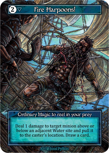 Fire Harpoons! Beta Foil
