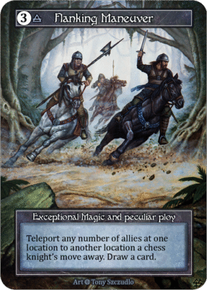 Flanking Maneuver Alpha Foil