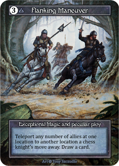 Flanking Maneuver Alpha Foil
