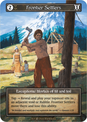 Frontier Settlers Beta Foil