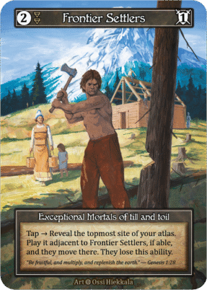 Frontier Settlers Alpha Foil