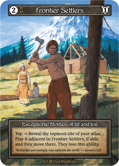 Frontier Settlers Alpha Foil